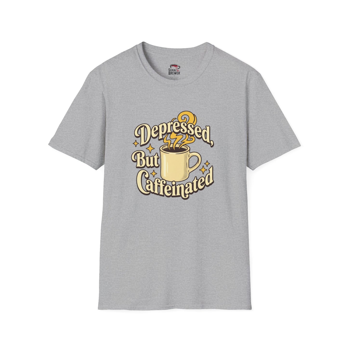 Depressed But Caffeinated Tee