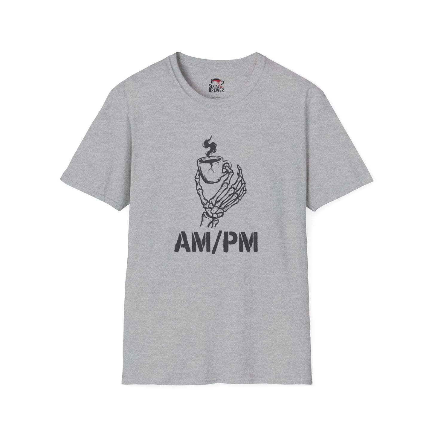 Skeleton Hand Coffee Tee — AM/PM Coffee Shirt