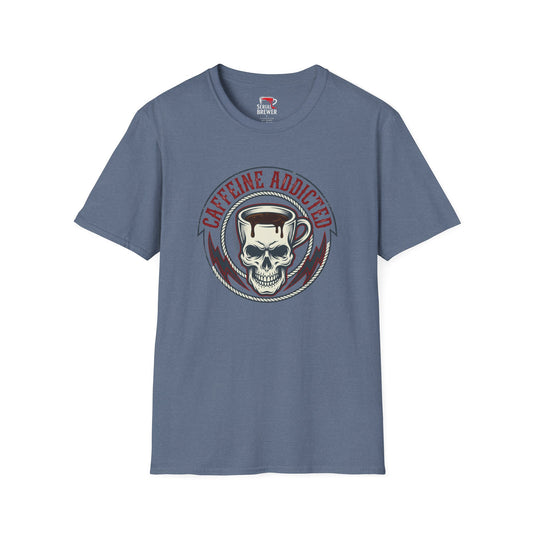 Caffeine Addicted Skull Tee