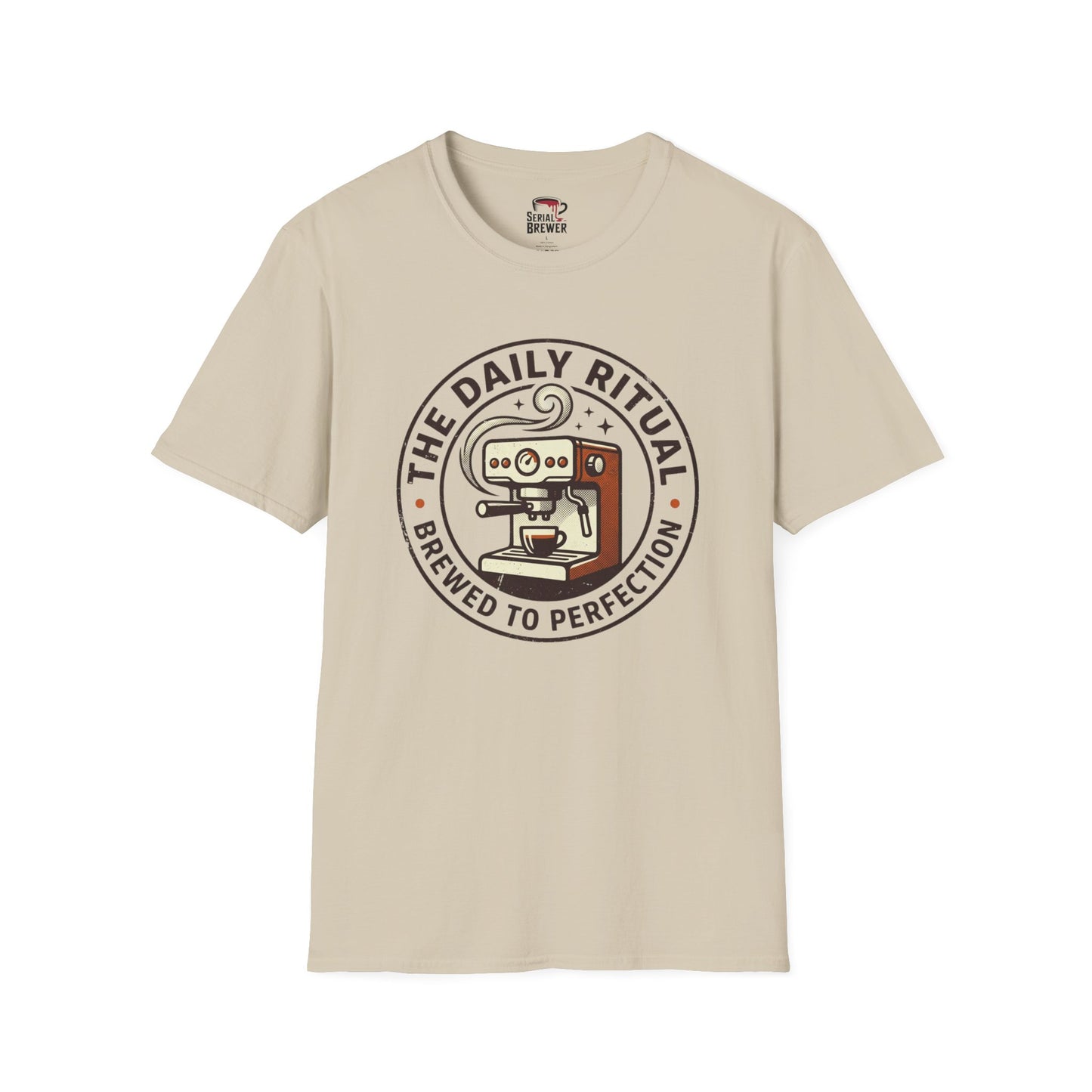 Coffee T-Shirt — "The Daily Ritual: Brewed to Perfection"