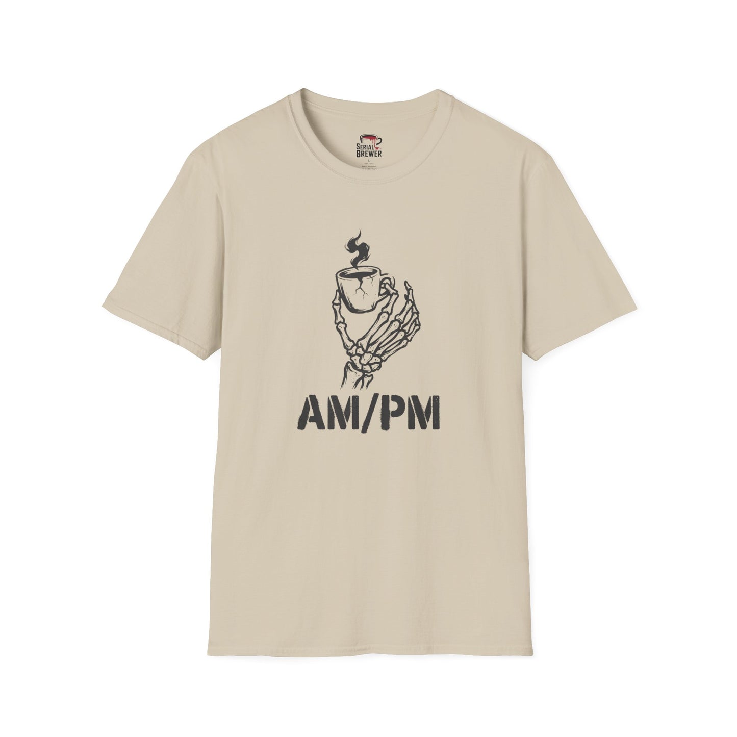 Skeleton Hand Coffee Tee — AM/PM Coffee Shirt