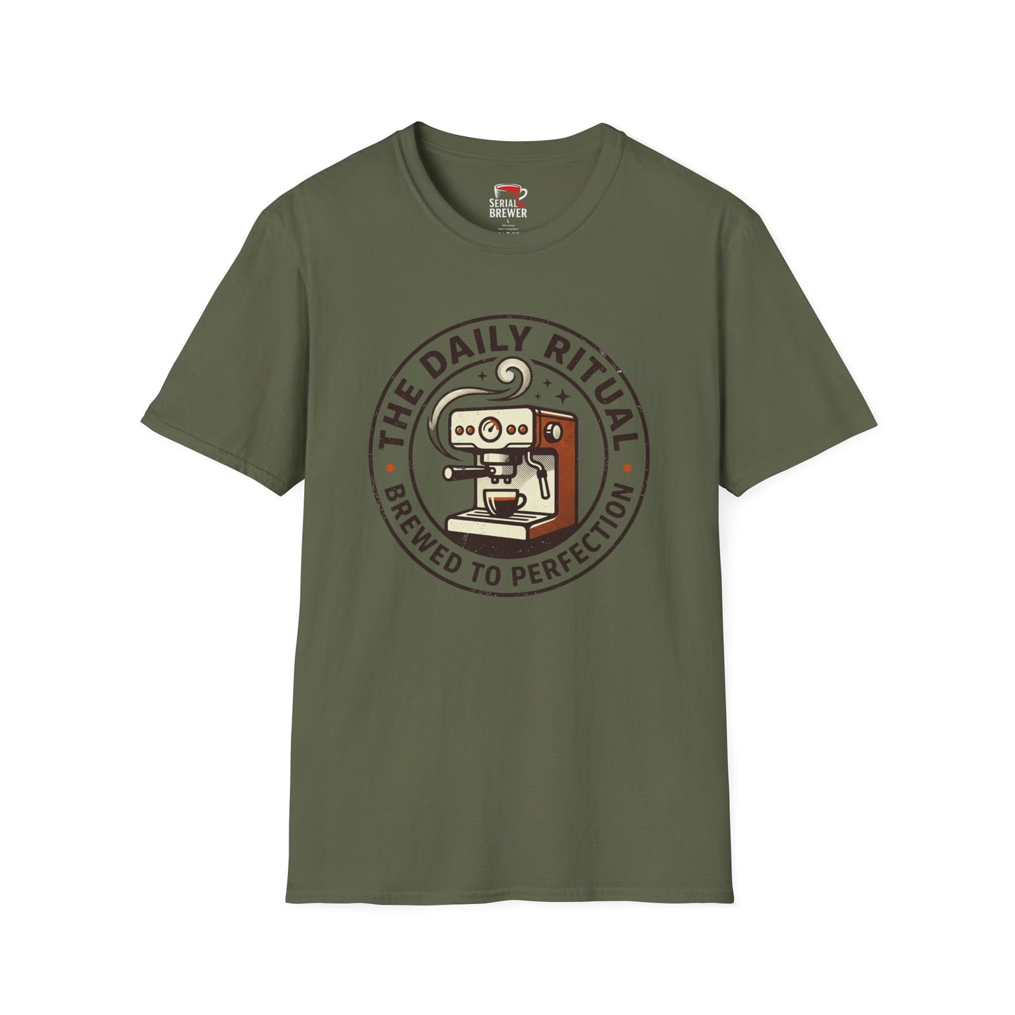 Coffee T-Shirt — "The Daily Ritual: Brewed to Perfection"