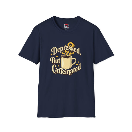 Depressed But Caffeinated Tee