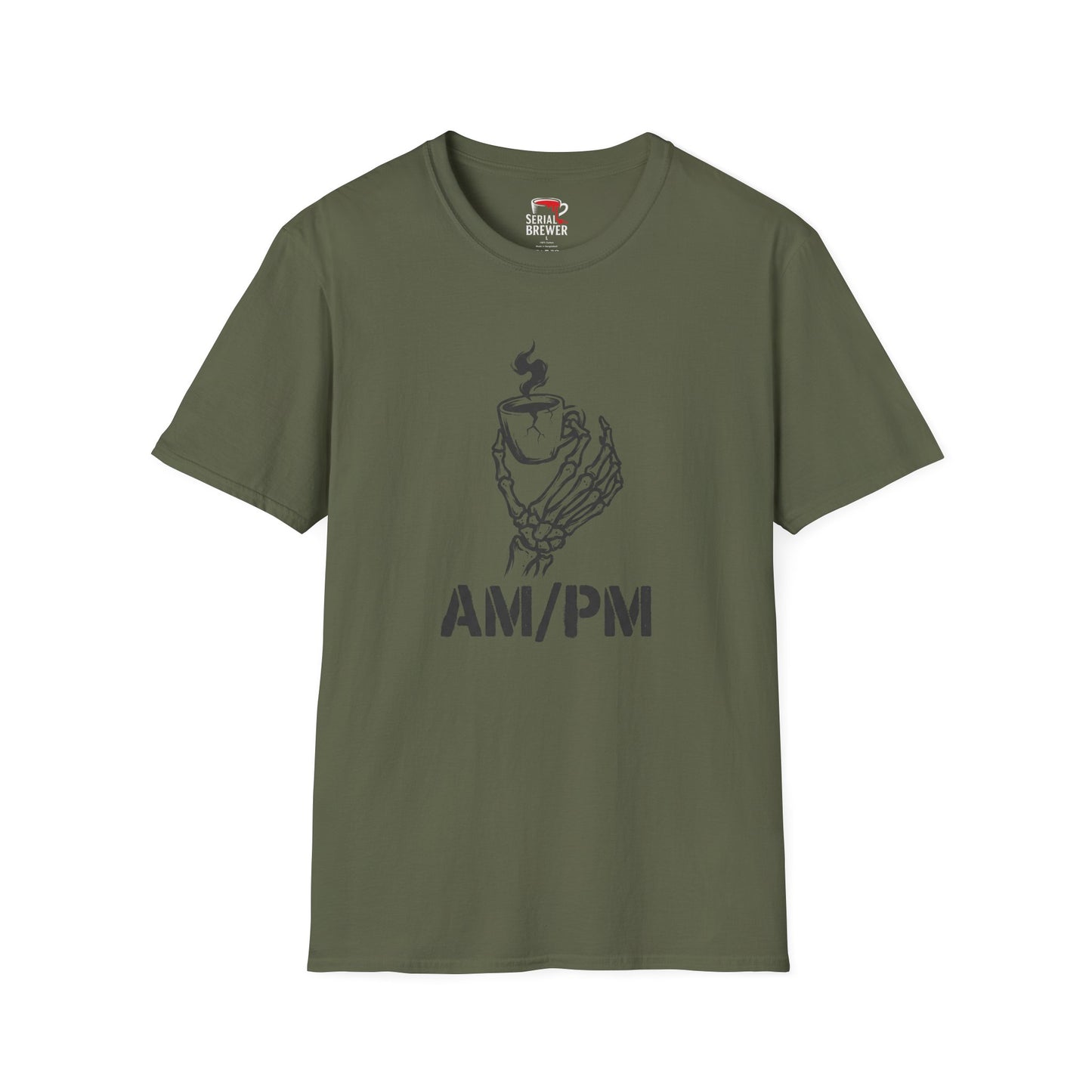 Skeleton Hand Coffee Tee — AM/PM Coffee Shirt