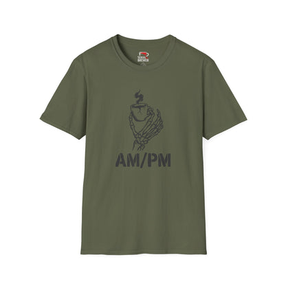 Skeleton Hand Coffee Tee — AM/PM Coffee Shirt